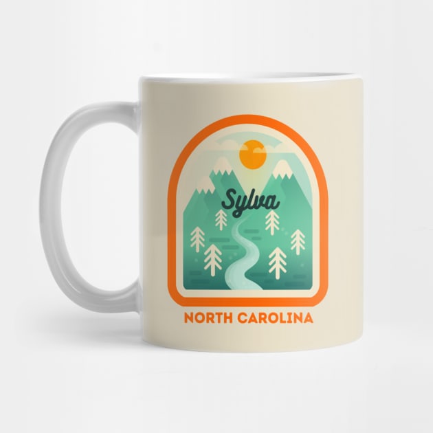 Sylva North Carolina NC Tourist Souvenir by carolinafound